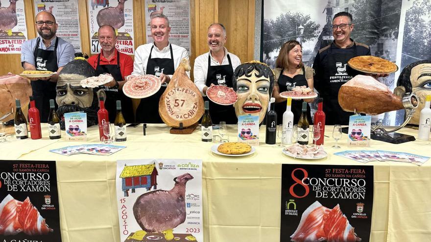 A Cañiza busca el distintivo de Interés Turístico Nacional para su Fiesta del Jamón