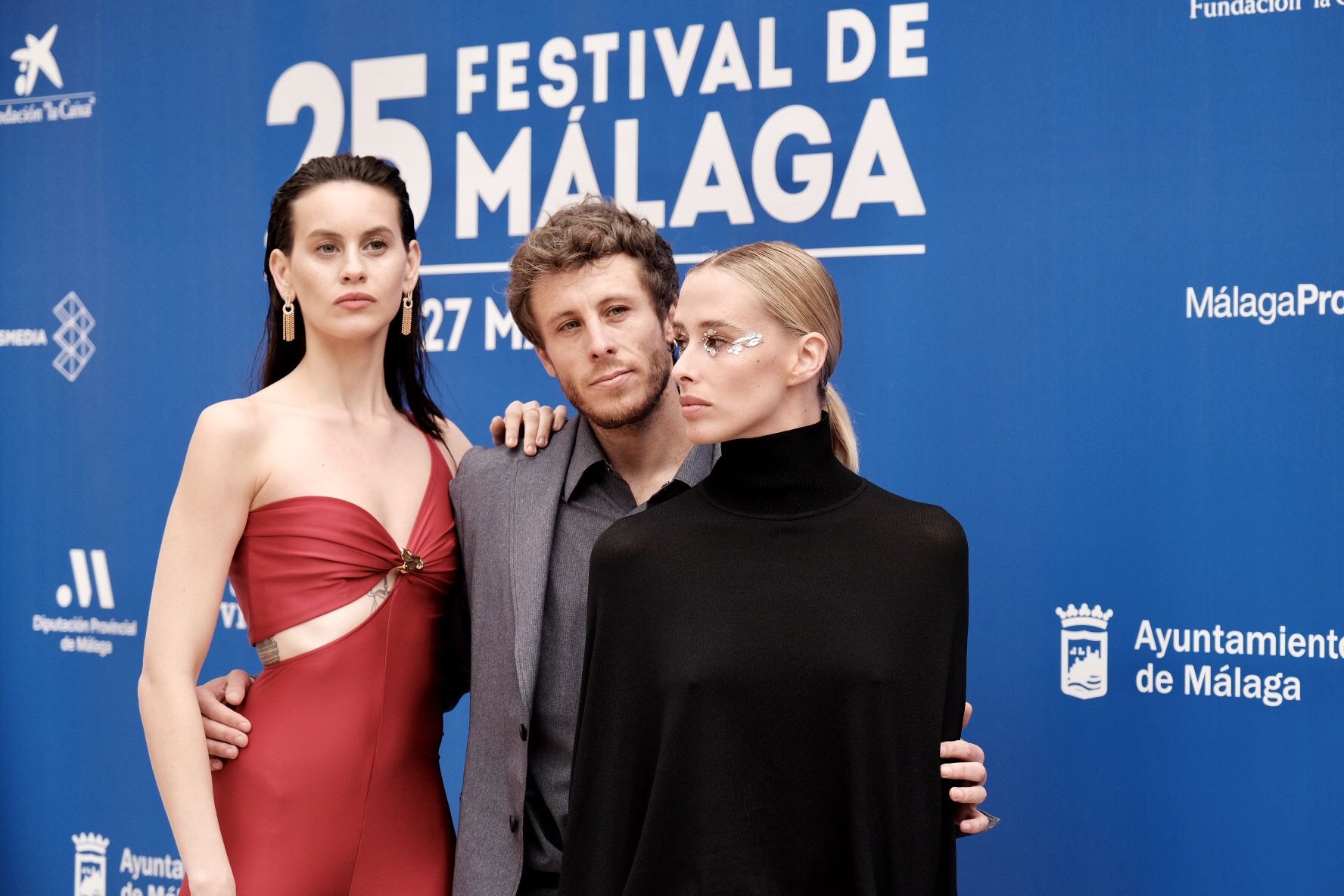 Photocall de los protagonistas de 'Libélulas'.