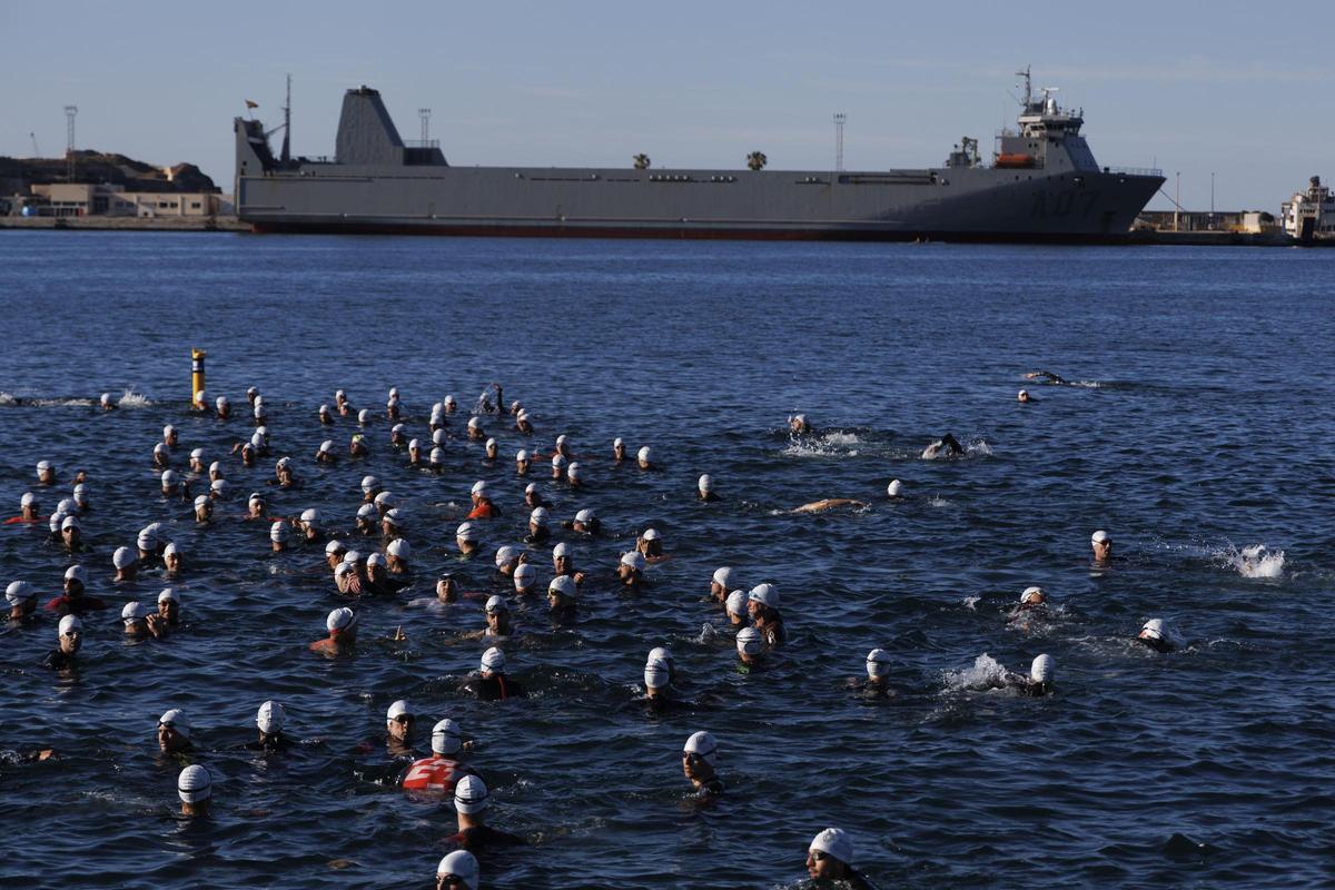 Las mejores imágenes del triatlón de Cartagena