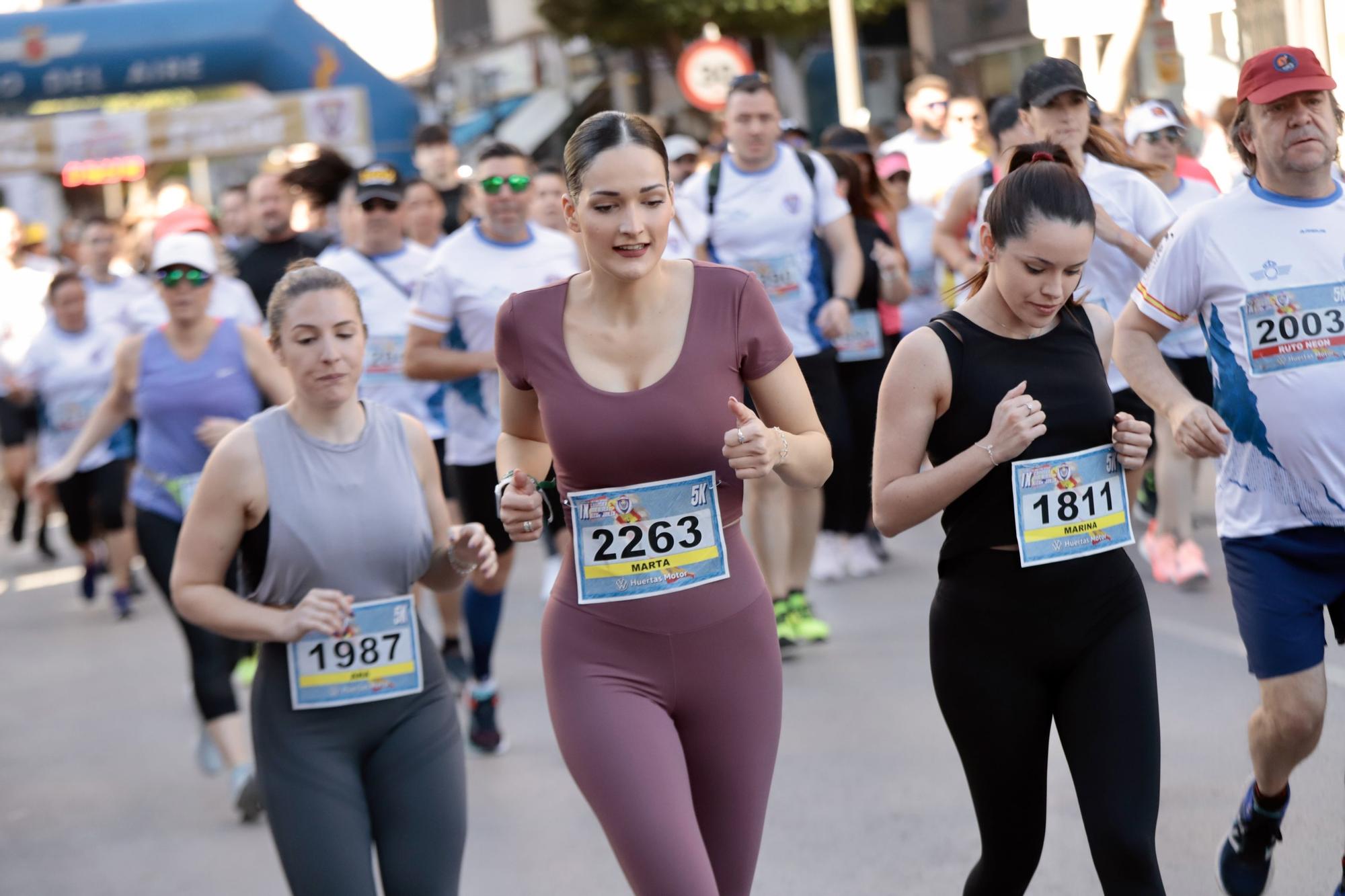 Carrera Base de Alcantarilla: Salida