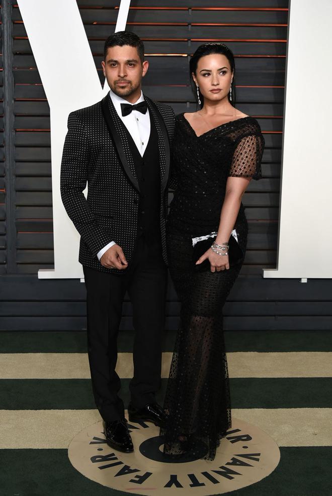 Demi Lovato y Wilmer Valderrama en 2016