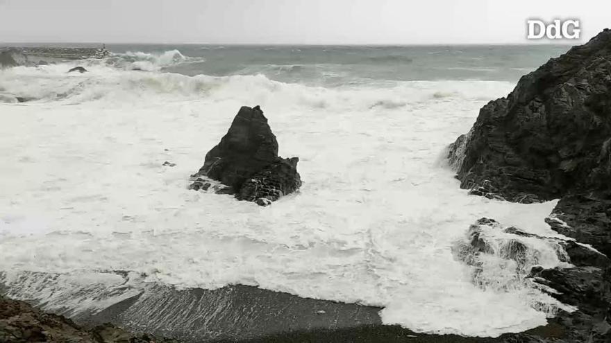 Temporal de Llevant a Llançà