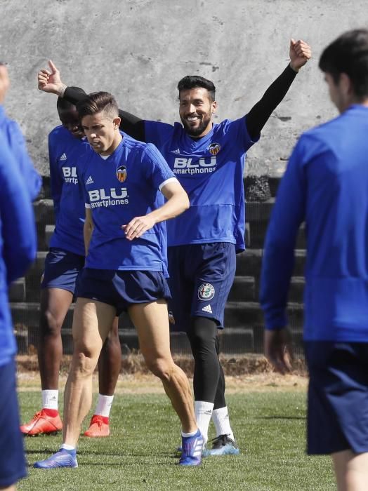 Último entrenamiento antes de viajar a Krasnodar