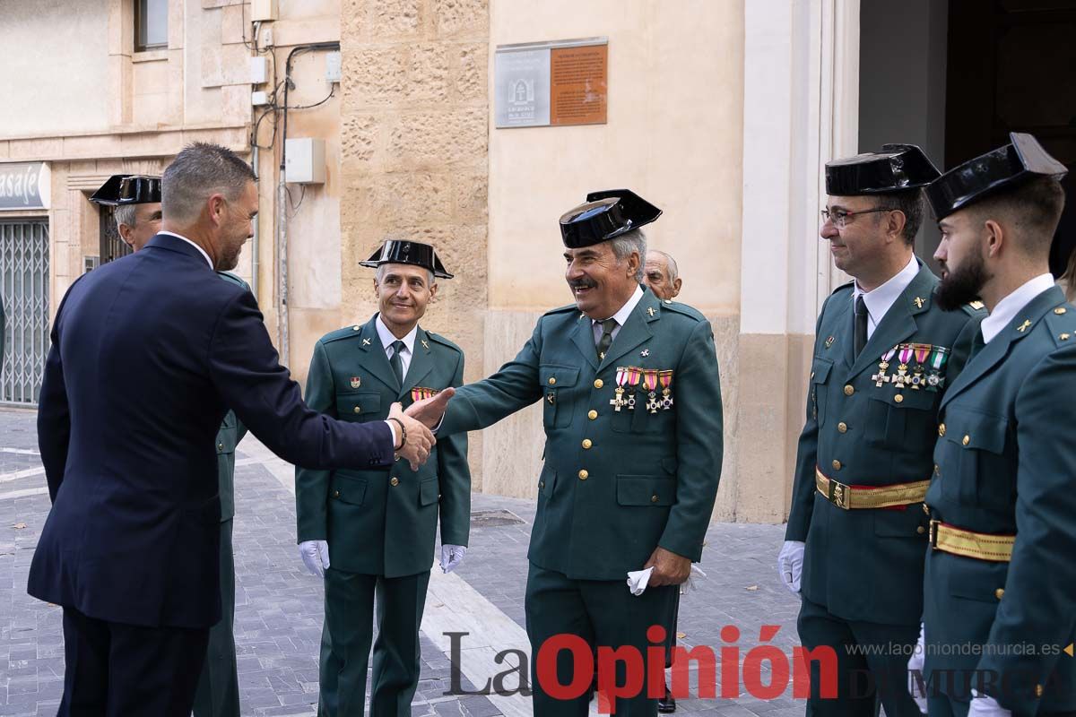 Celebración de la patrona de la Guardia Civil en Caravaca