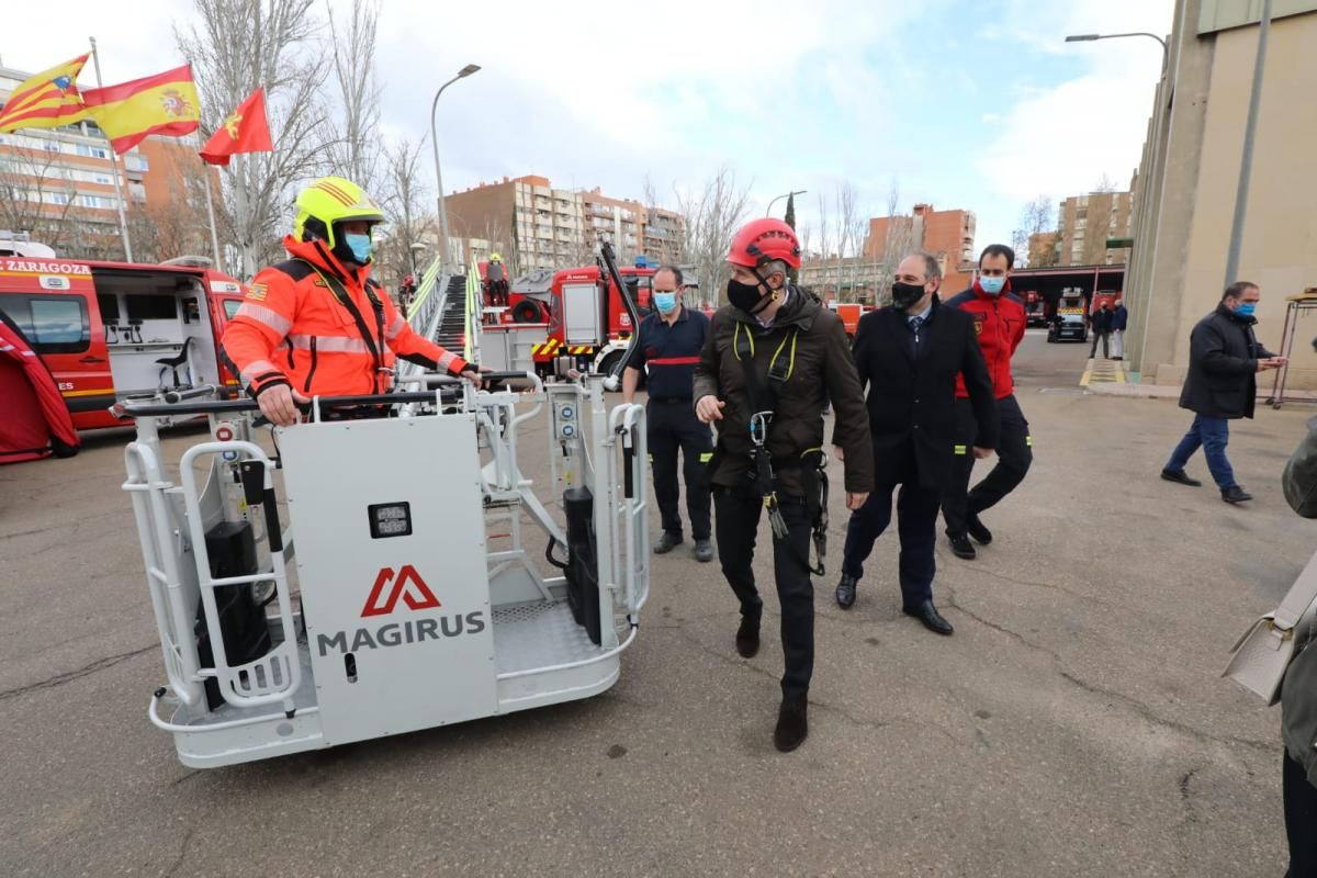 Los Bomberos de Zaragoza renuevan su flota con una inversión de 1,5 millones