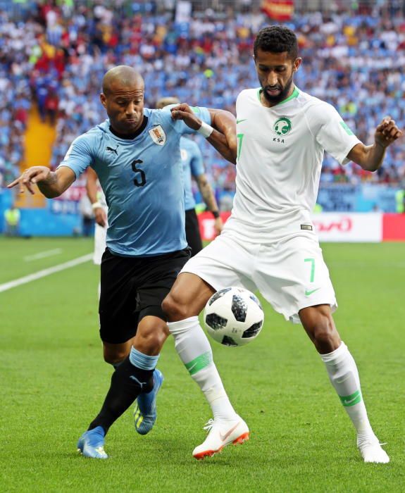 Mundial de Rusia: Uruguay-Arabia Saudí