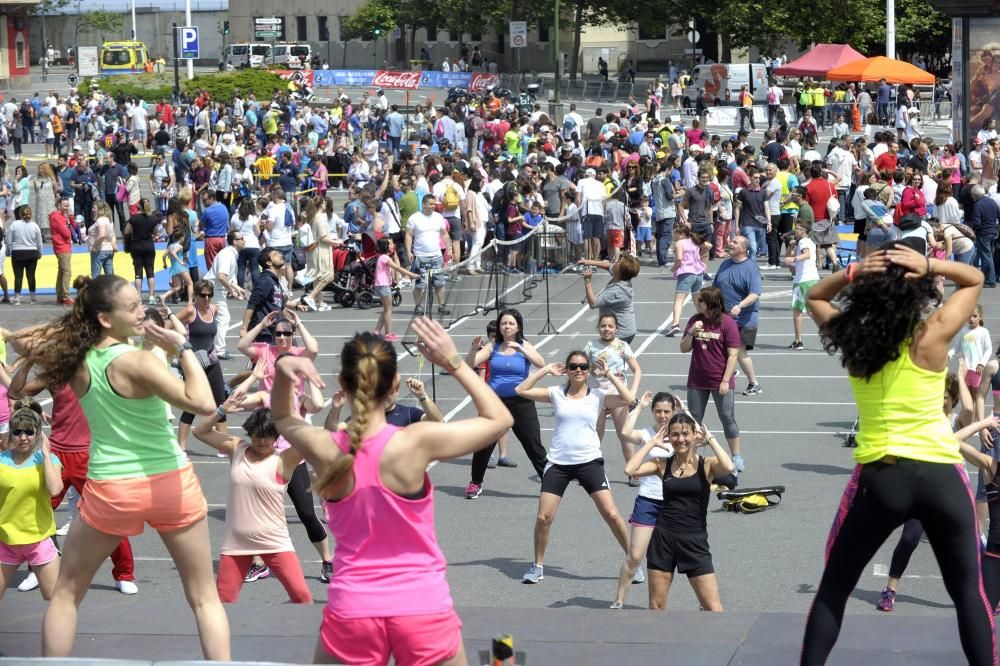 Las imágenes del ''Día del Deporte en la Calle''