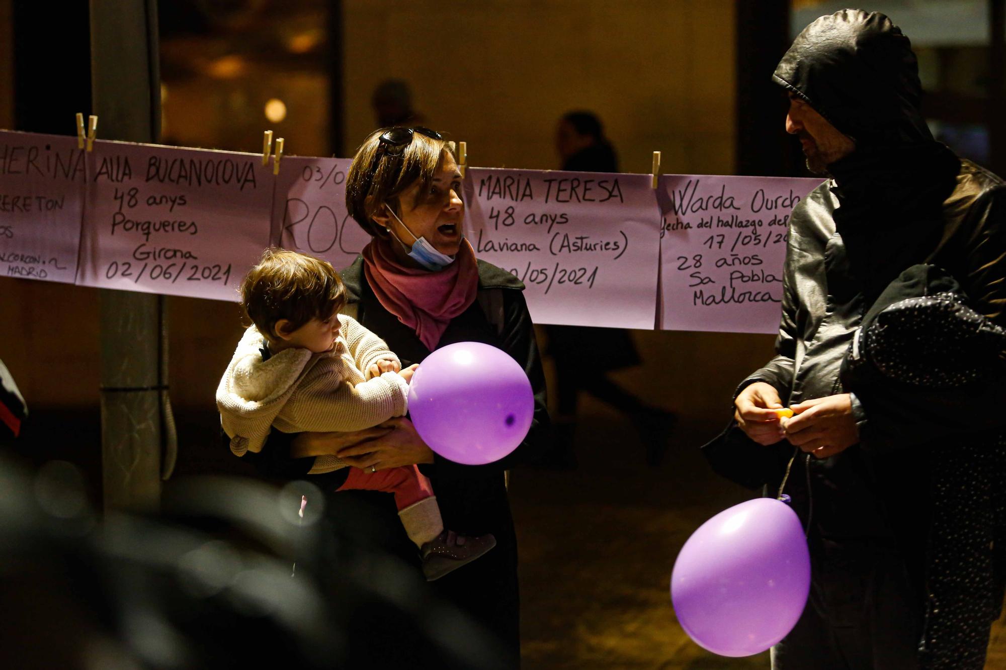 Concentración 25N contra la violencia de género (2021)