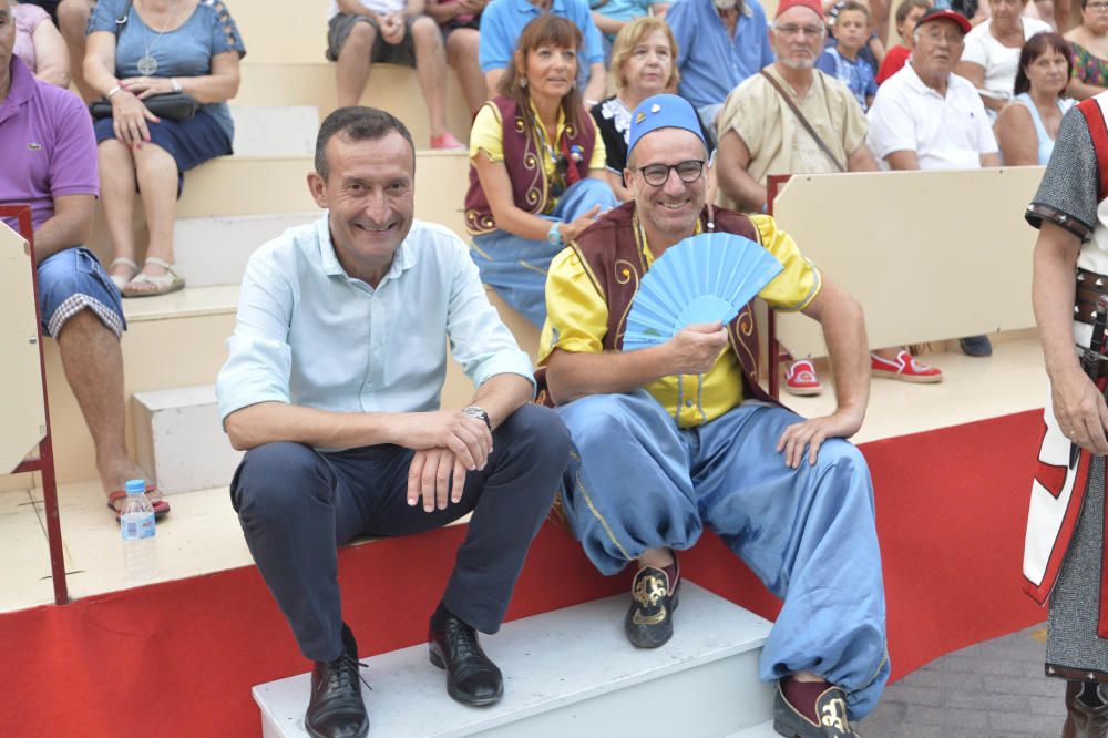 Los Moros y Cristianos reúnen a 350 niños en un desfile por las calles de Elche y la Gestora de Festejos Populares celebra una fiesta infantil en el Paseo de la Estación