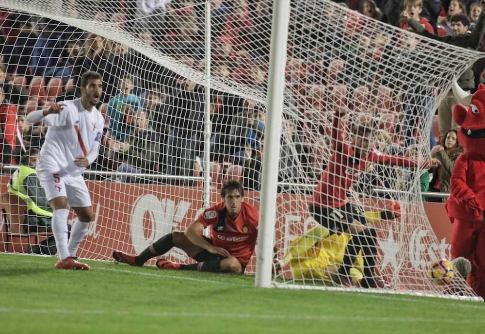 El Mallorca se queda sin remontada ante el Sevilla Atlético