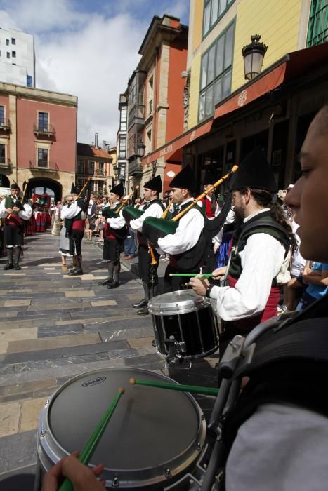 Celebración del Día d'Asturies en Gijón