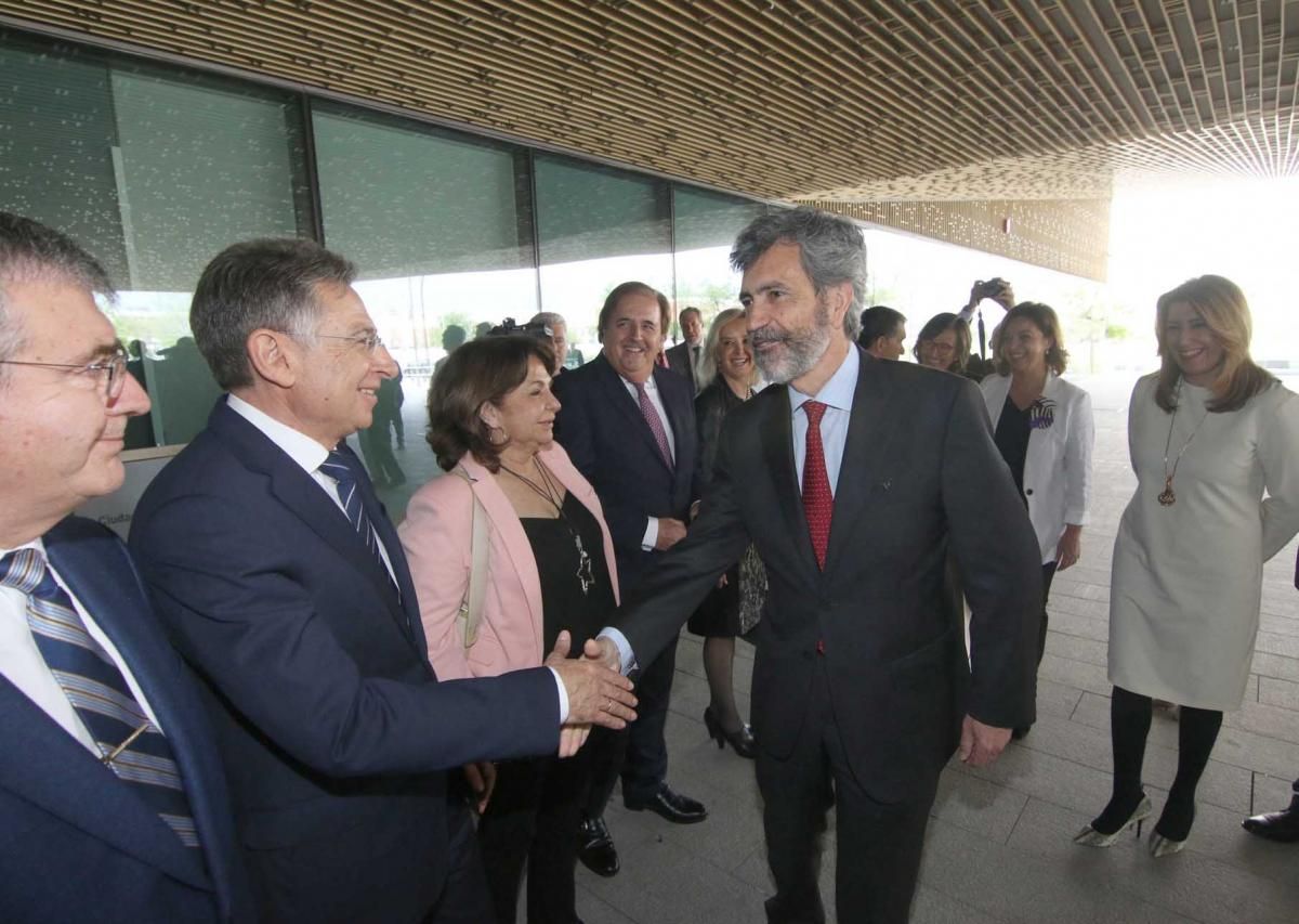 Susana Díaz inaugura la Ciudad de la Justicia