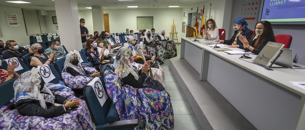 Un momento de la presentación del llibret