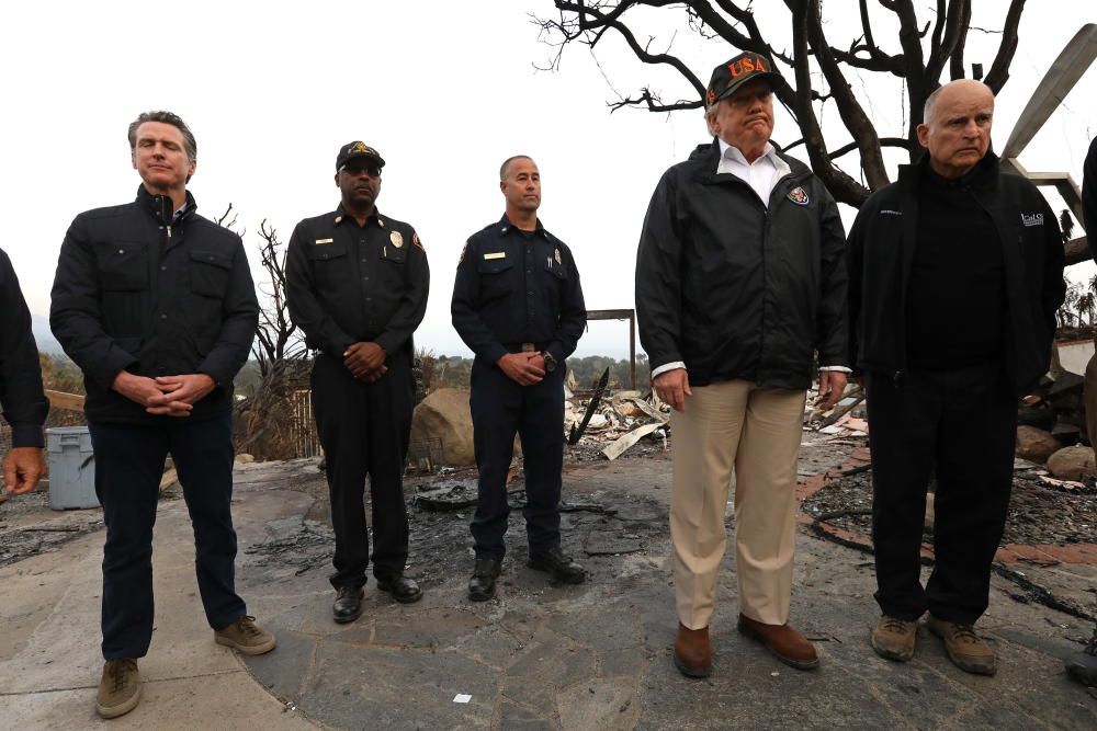 El devastador incendio de California, en imágenes