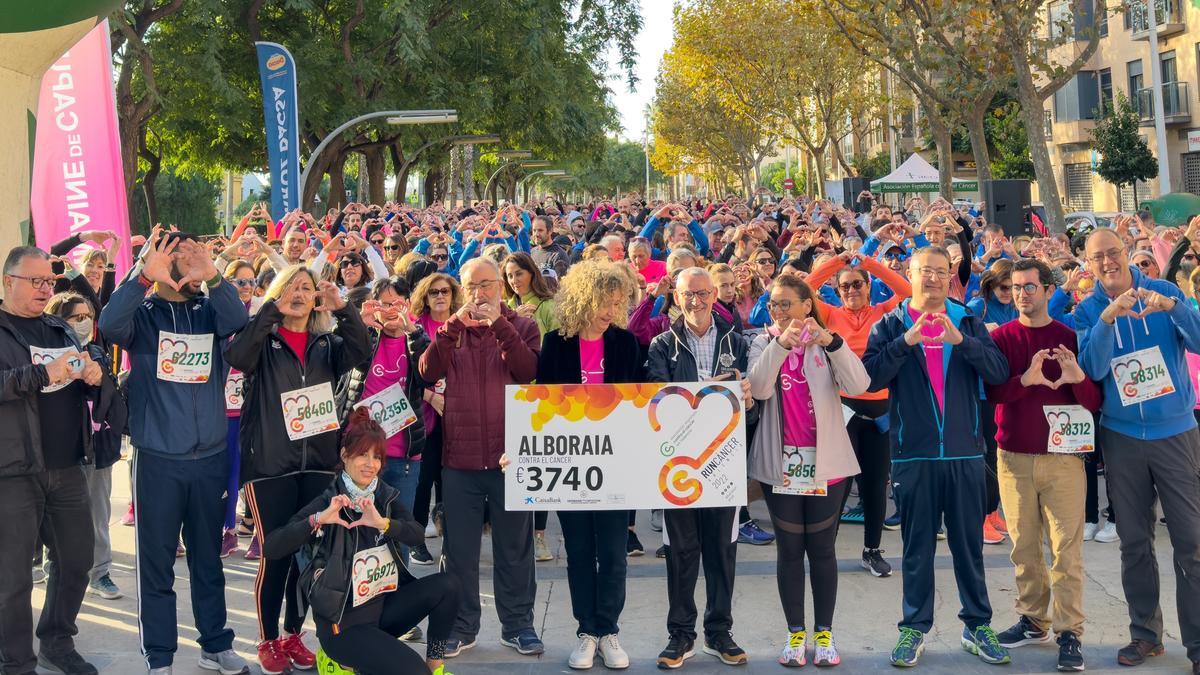 La recaudación de la carrera solidaria en Alboraia