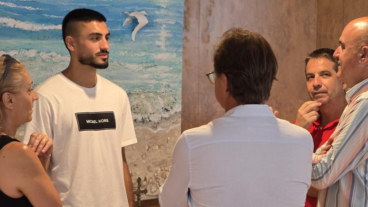 Leo Román en el Consell de Ibiza.