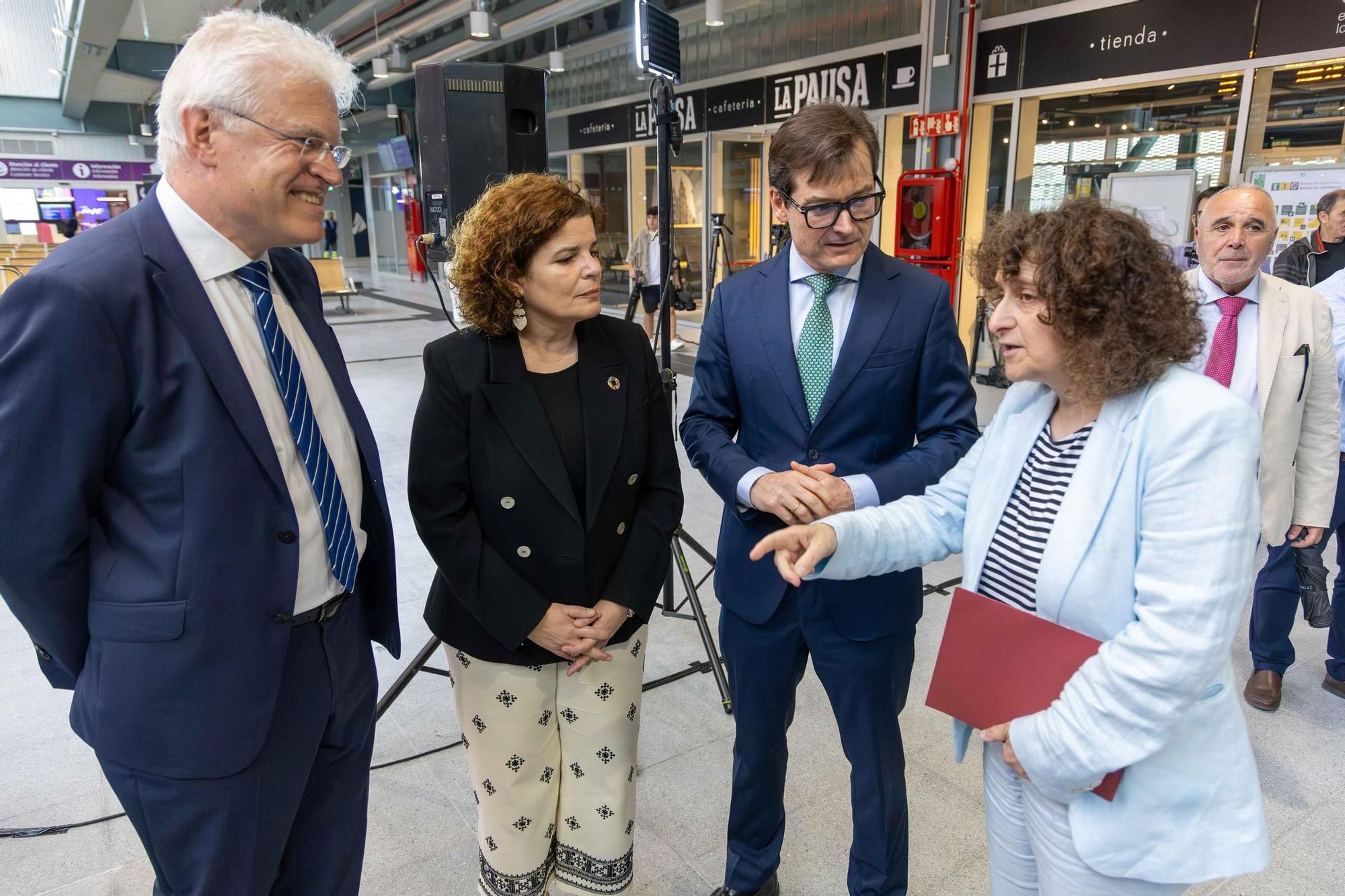 Inauguración de la Intermodal de Santiago