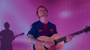 El Barça incluye en la equipación para el clásico la imagen y la música del nuevo disco de Ed Sheeran