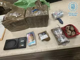 Sorprenden a un hombre vendiendo droga en el Puerto de la Torre