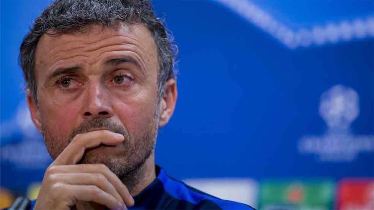 Luis Enrique, optimista antes de intentar una hazaña histórica