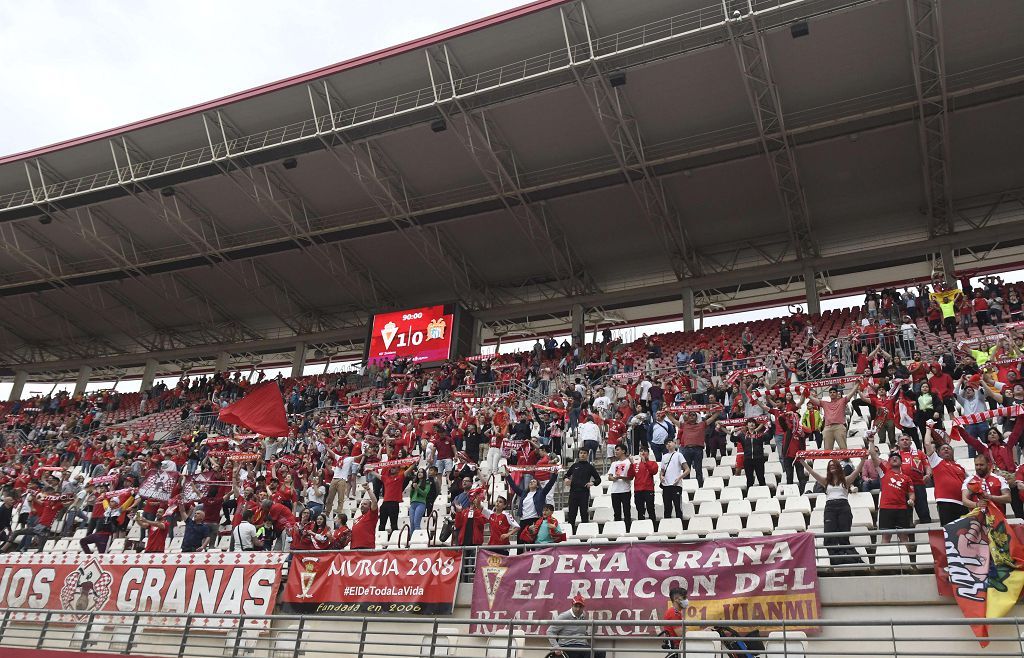 La victoria del Real Murcia frente al Águilas, en imágenes