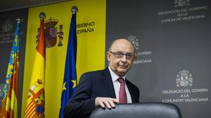 El ministro de Hacienda, Cristóbal Montoro. 