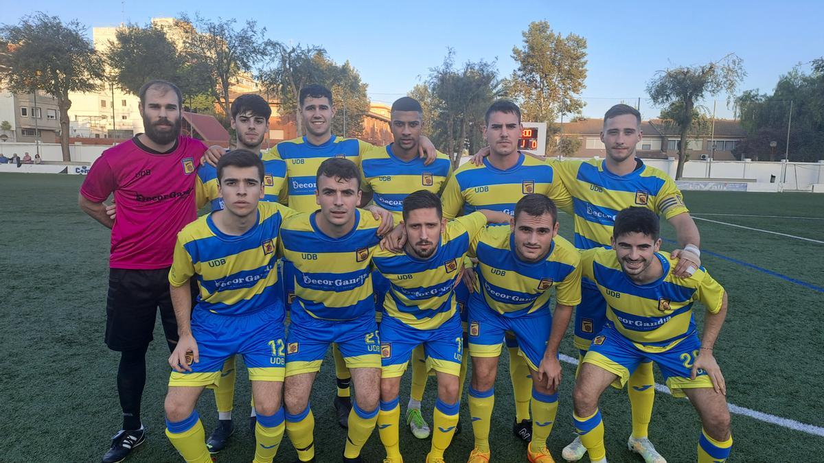 Once titular de la UD Beniopa DecorGandia en el partido ante el Athletic la Vall CF