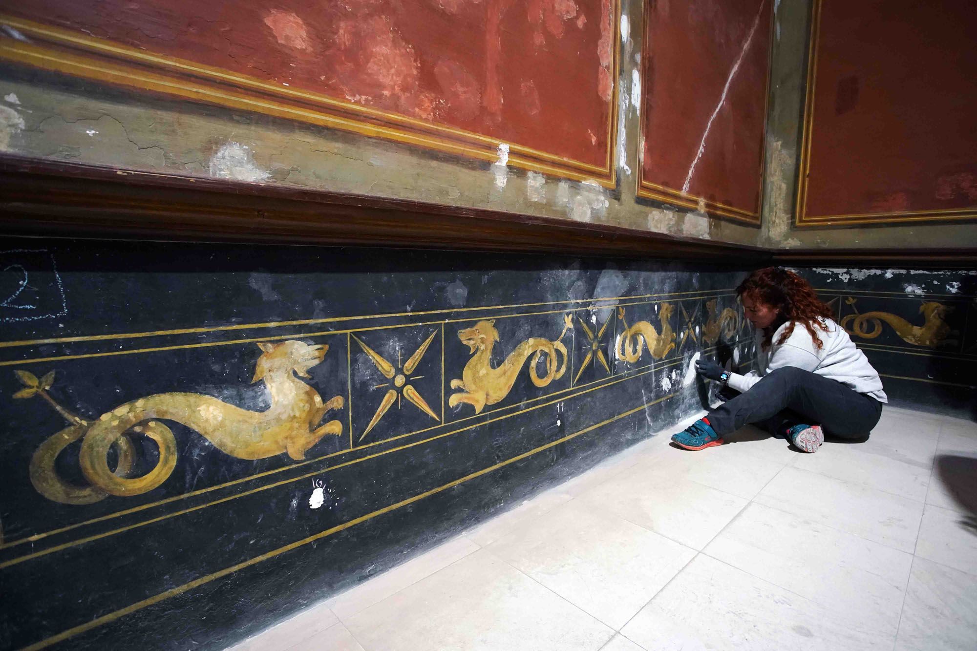 Restauración del Museo Loringiano, en el Jardín de la Concepción.