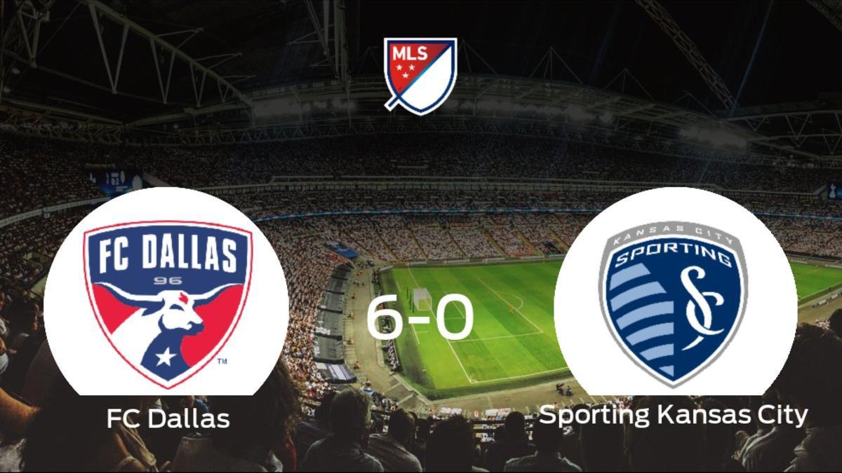 El FC Dallas se queda con los tres puntos ante el Sporting Kansas City (6-0)