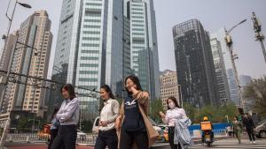 El PIB chino subió un 0,9 % intertrimestral entre julio y septiembre, menos de lo esperado