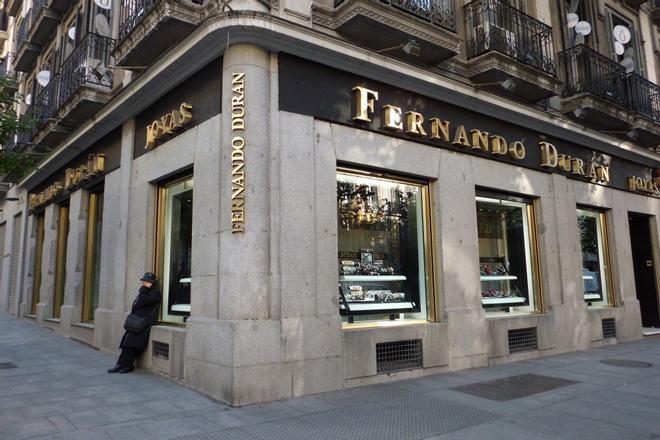 Tienda de Fernando Durán en Calle Serrano, Madrid