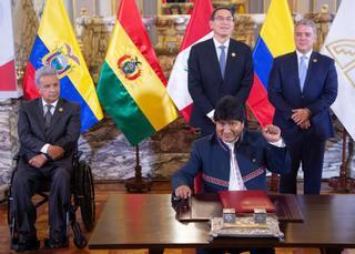 Bolivia, Colombia, Ecuador y Perú celebran 50 años de la Comunidad Andina
