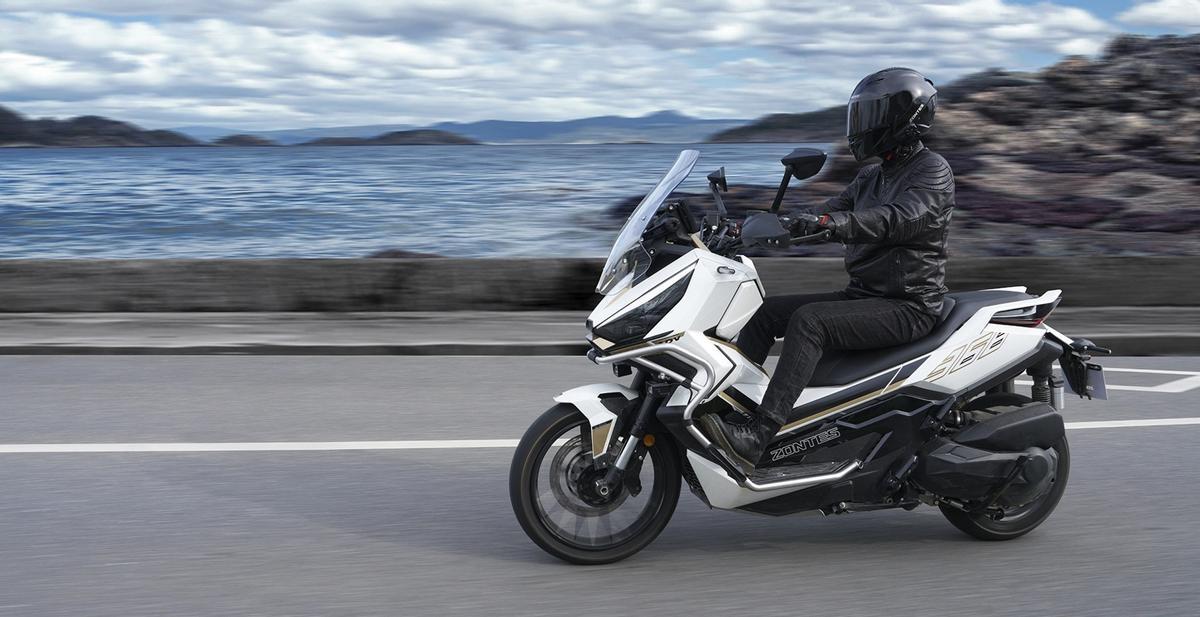 La Zontes 368 G, la scooter china más vendida este año en España.