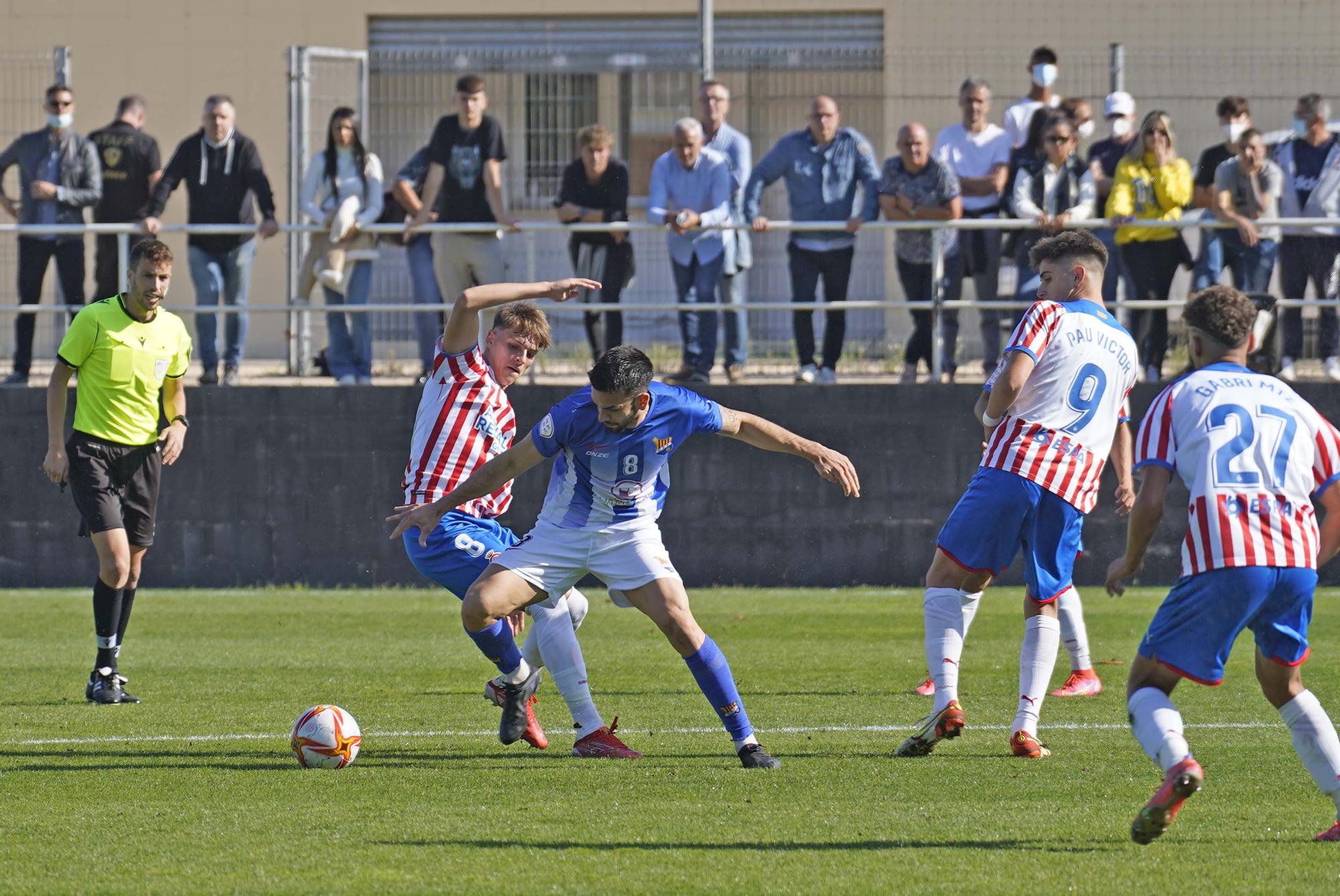 Un efectiu Figueres dona la sorpresa i s’apunta el derbi davant el Girona B