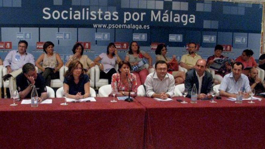 Foto de la reunión del Comité Provincial del PSOE