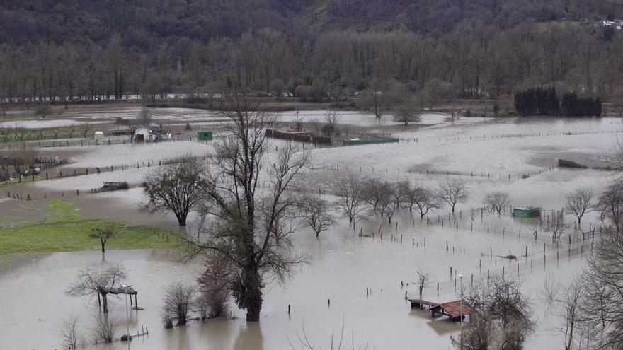 Los vecinos de Ribera de Arriba alertan de que el plan contra inundaciones de la CHC «acabaría con la vega de Bueño»