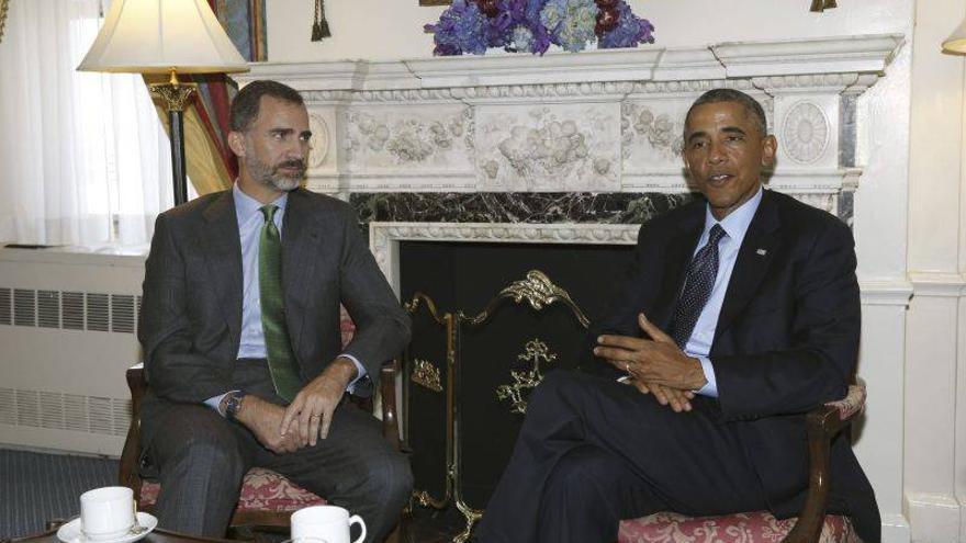El Rey afianza los lazos bilaterales con Obama
