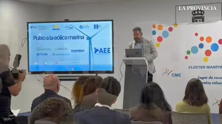 Jornada sobre eólica marina organizada por el Clúster Marítimo de Canarias