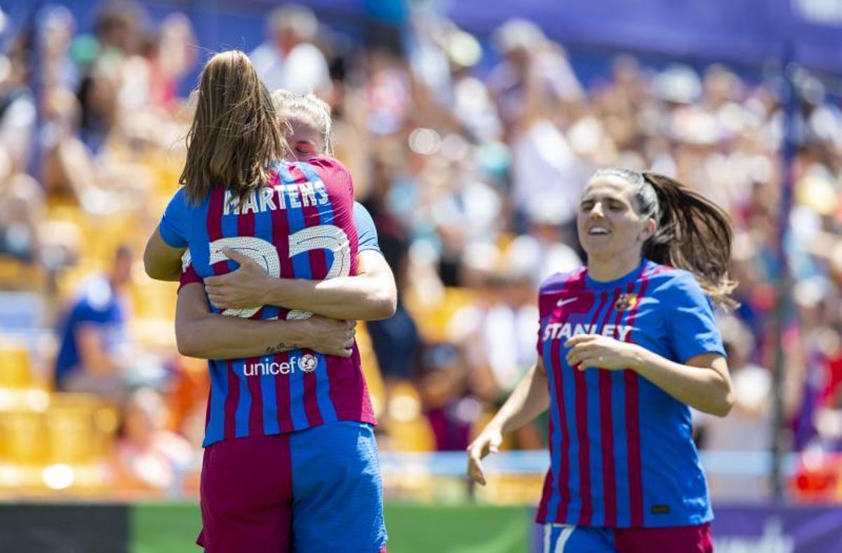Las mejores imágenes del triunfo del Barça en la Copa de la Reina Las mejores imágenes del triunfo del Barça en la Copa de la Reina