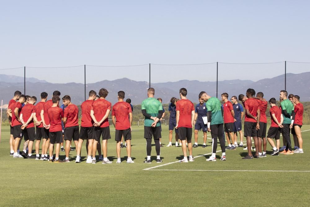 Primer entrenament de la pretemporada del Girona FC