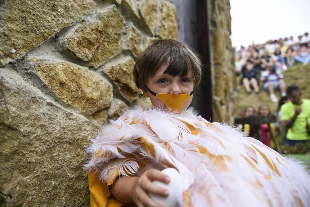 Desfile de las carrozas de Valdesoto