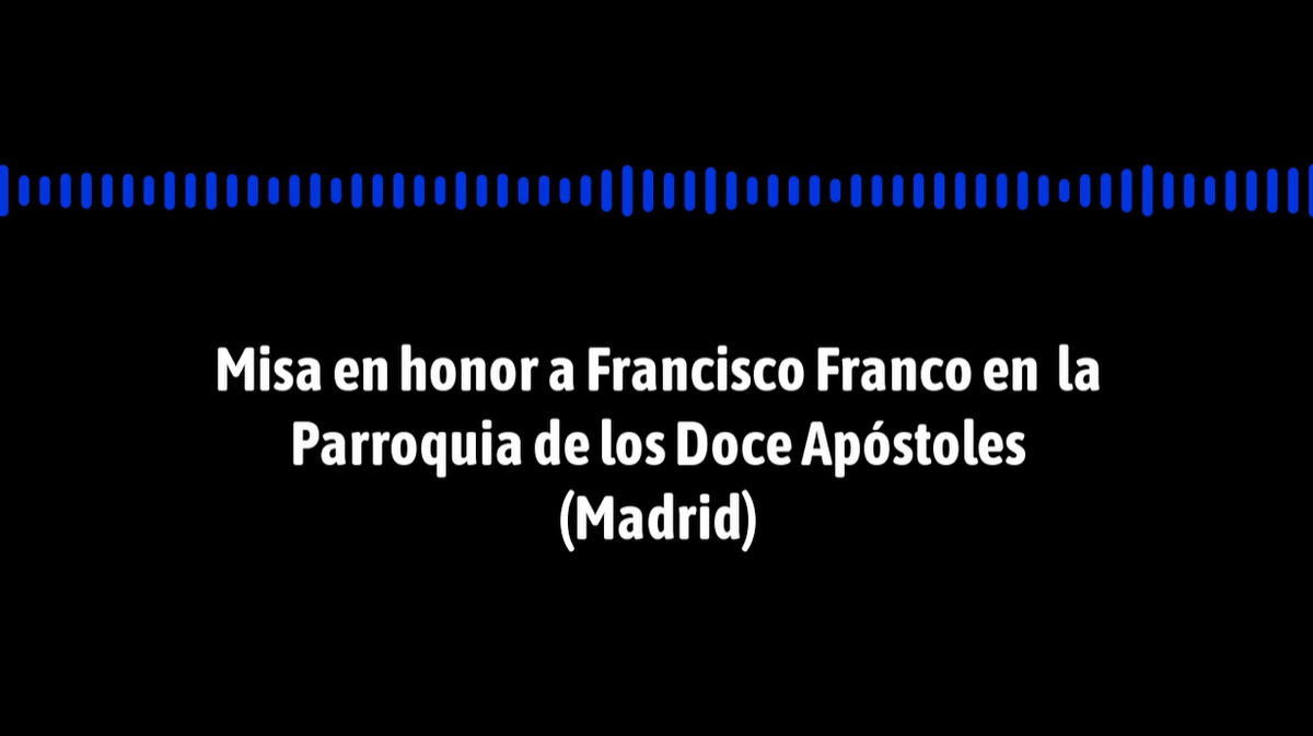 Misa por Francisco Franco: Concédele la salvación eterna