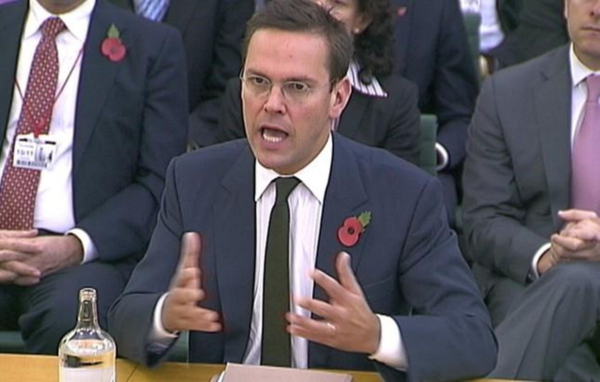 James Murdoch, durant la seva declaració a la Cambra dels Comuns britànica. James Murdoch, durant la seva declaració a la Cambra dels Comuns britànica.