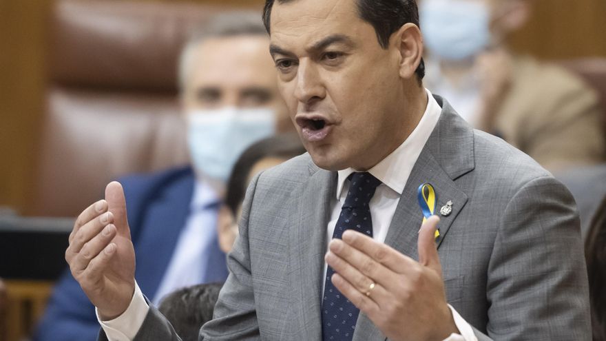 Juanma Moreno: "¿Cómo va a ser fuerte un gobierno de Vox?"