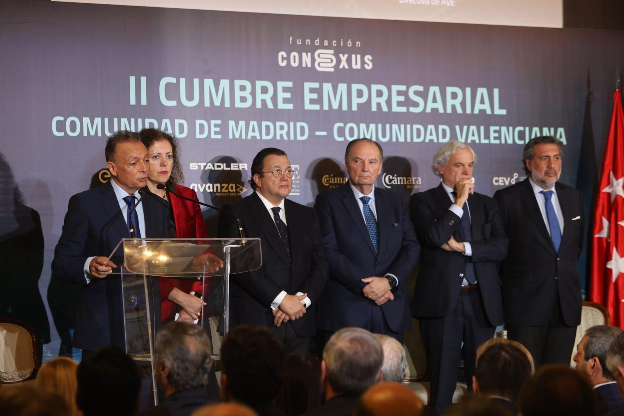 La cumbre Madrid-Comunitat Valenciana en imágenes