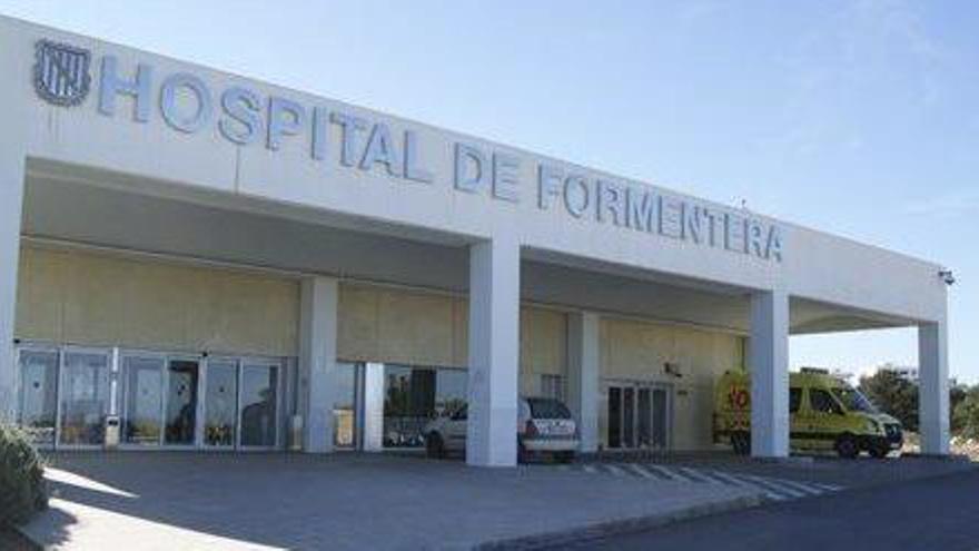 Fachada del Hospital de Formentera.