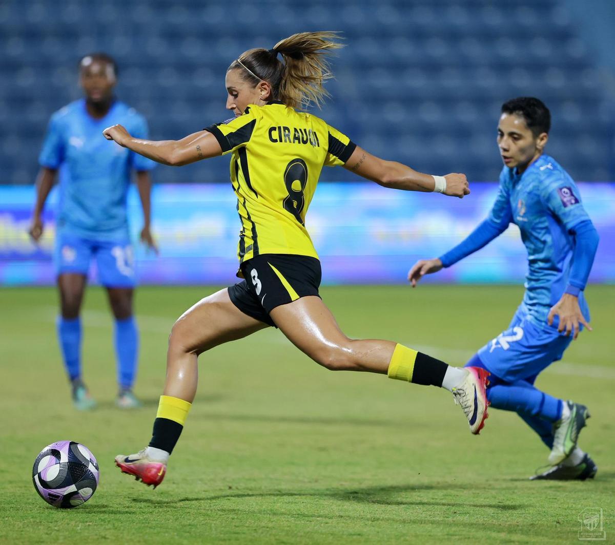 María Díaz Cirauqui, futbolista español del Al-Ittihad de Arabia Saudí.