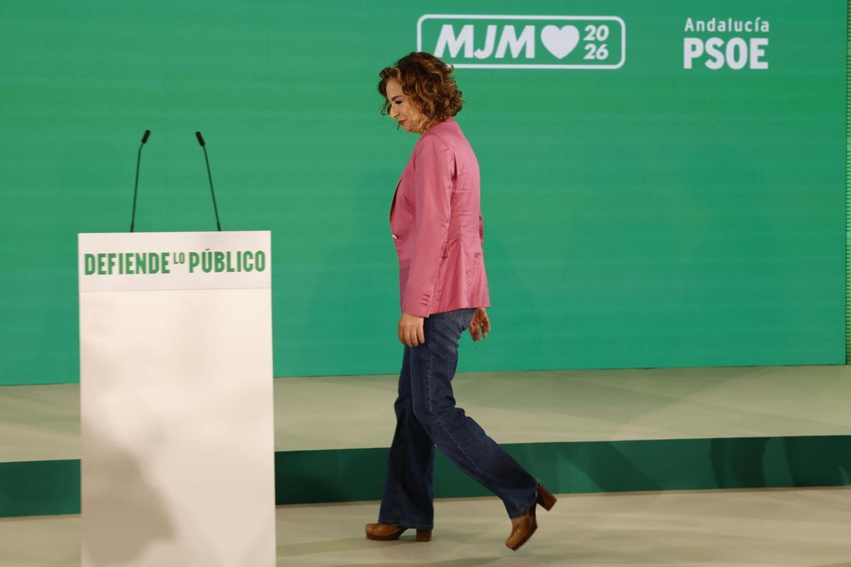 María Jesús Montero, tras los resultados del 17-M