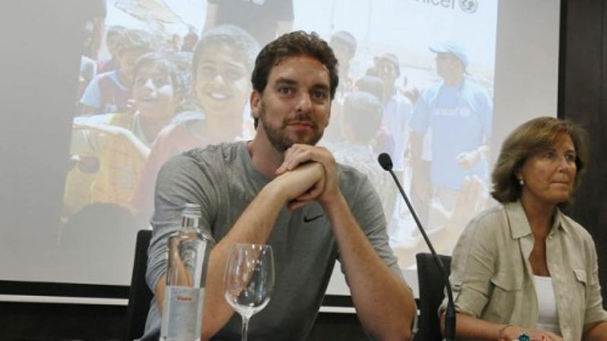 Pau Gasol: “Cada día me doy cuenta de la suerte que tengo”