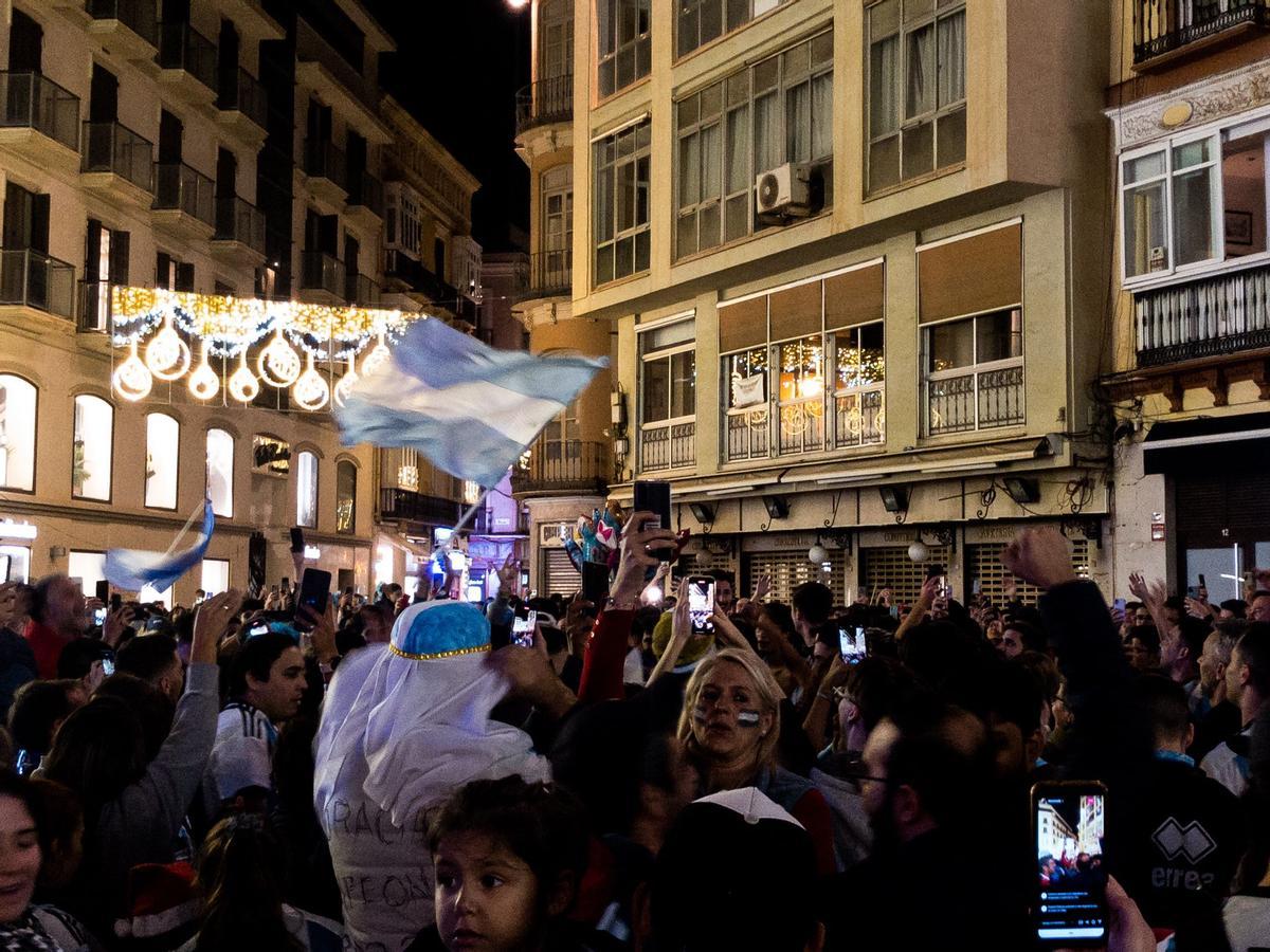 Imagen de la celebración en Málaga capital.